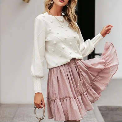 BeAvant Knitted winter sweater women