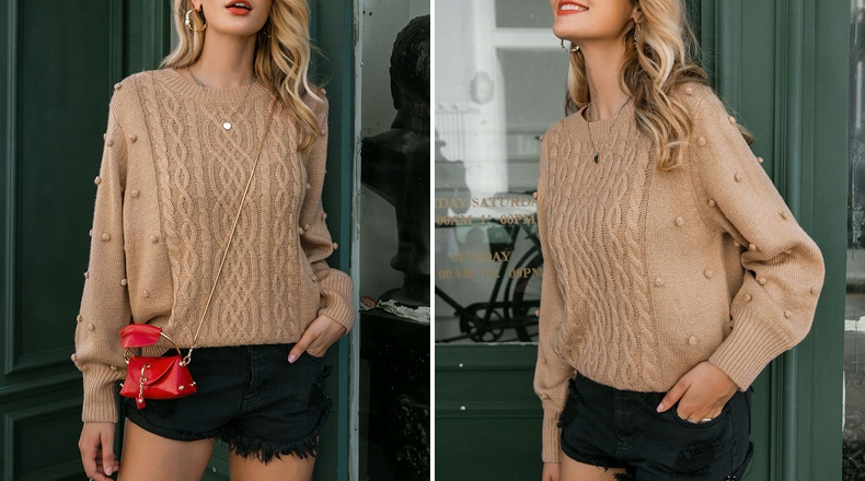 BeAvant Knitted winter sweater women