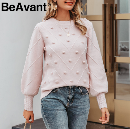 BeAvant Knitted winter sweater women