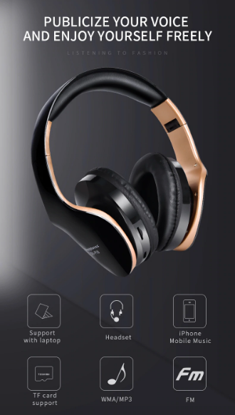 Foldable Stereo Headphone