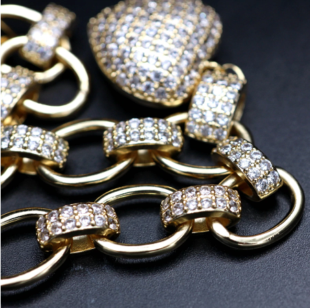 Luxury Heart Shape Jewelry Sets