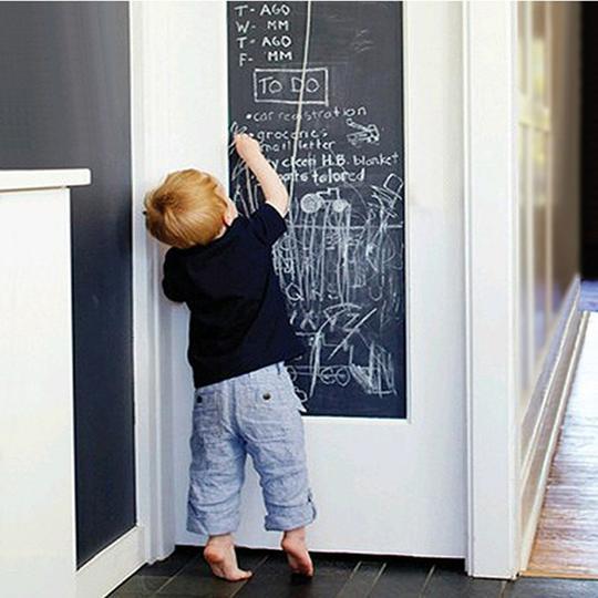 Creative Blackboard Wall Stickers With Chalks