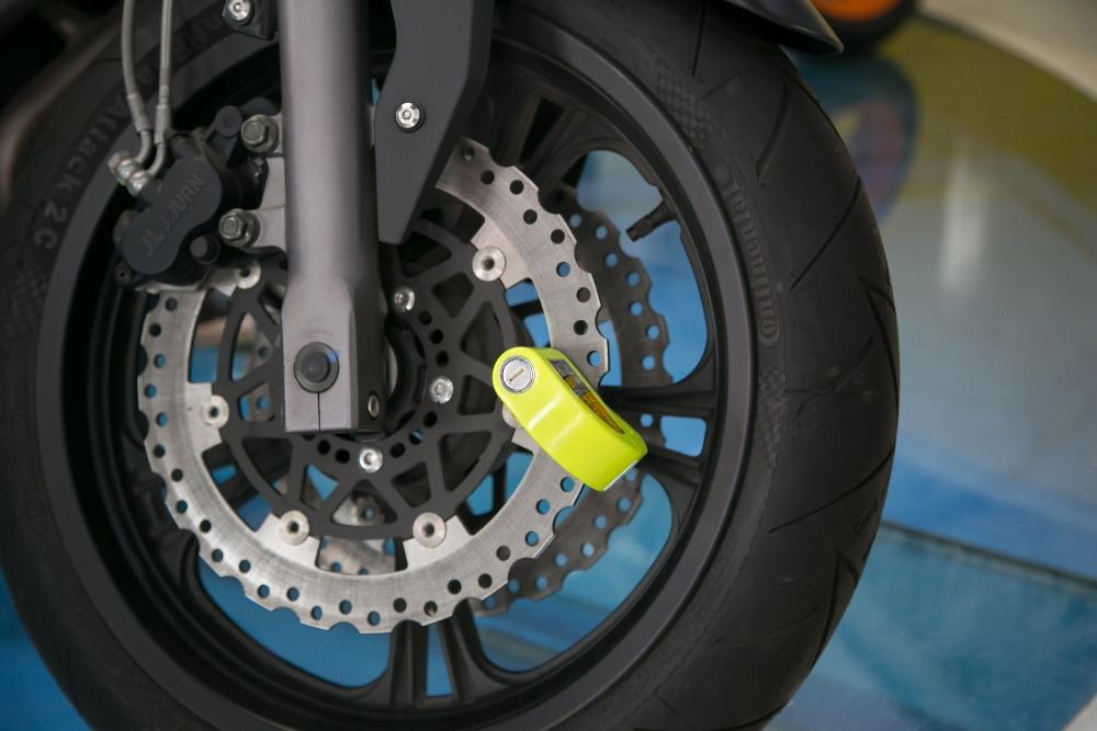 MOTORCYCLE DISC LOCK ALARM