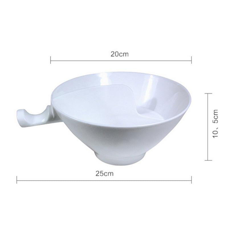 Separated Cereal Bowl With Handle