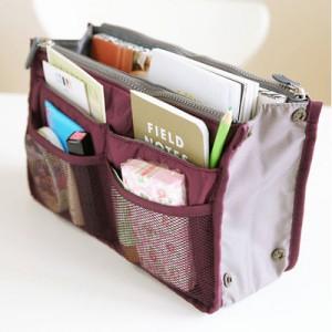 Slim Bag-in-Bag Purse Organizer