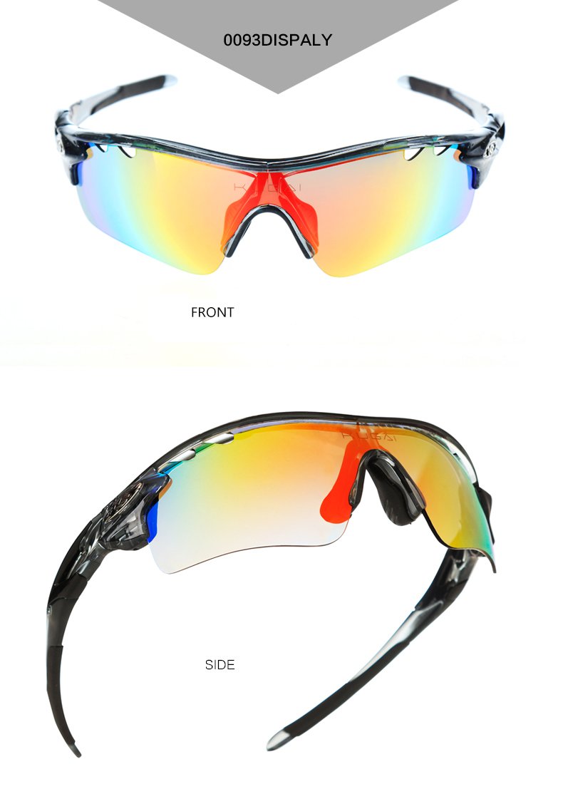 POLARIZED CYCLING GLASSES SET