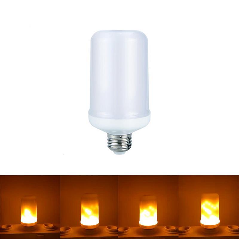 Light Bulb With Flame Effect (LED)