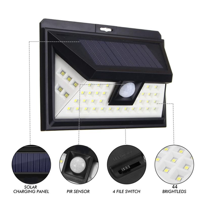 Motion Sensor Solar Powered Outdoor LED