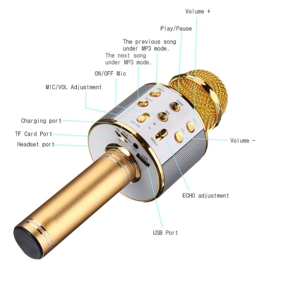 Magic Bluetooth Karaoke Microphone