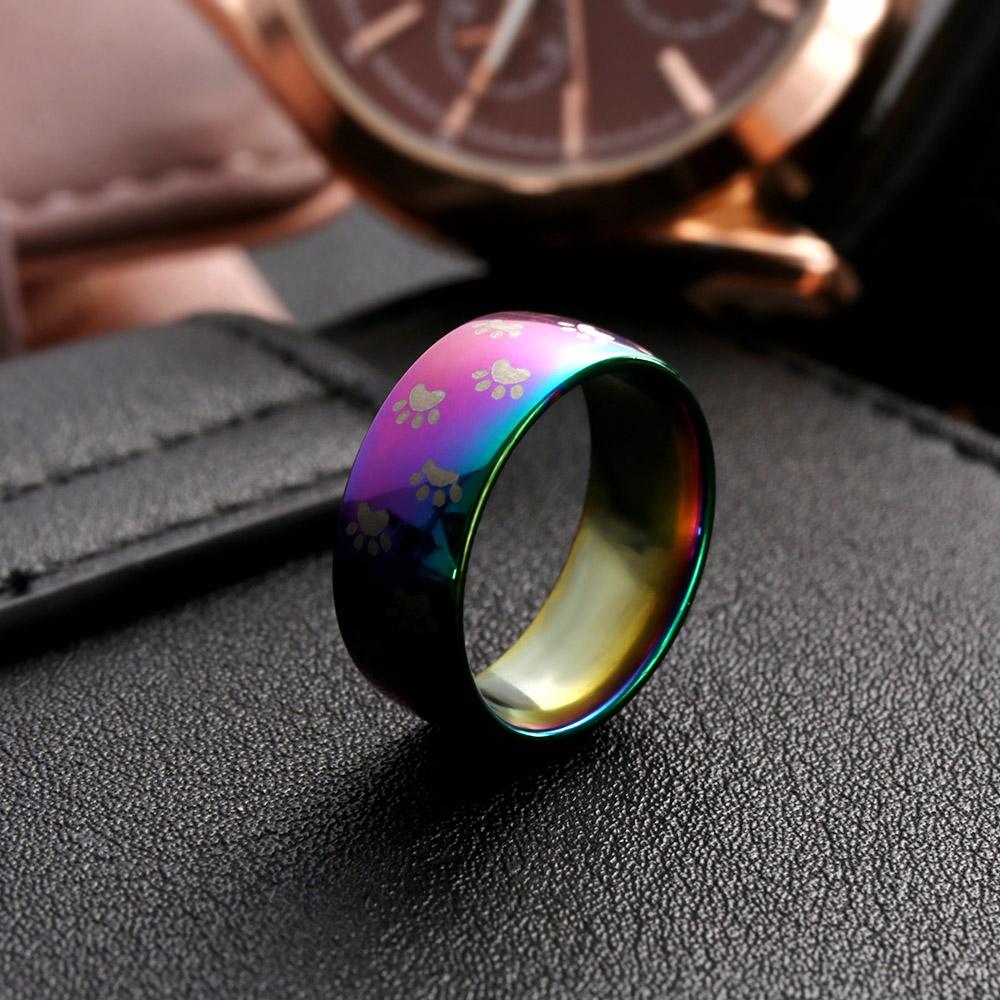 Rainbow Dog/Cat Ring