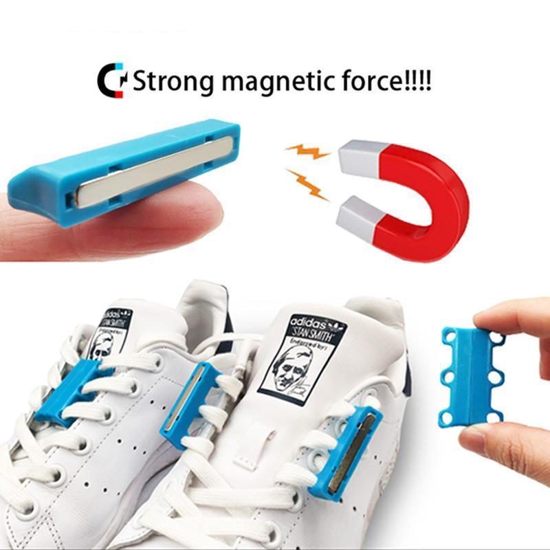 Magnetic Shoelaces Closures