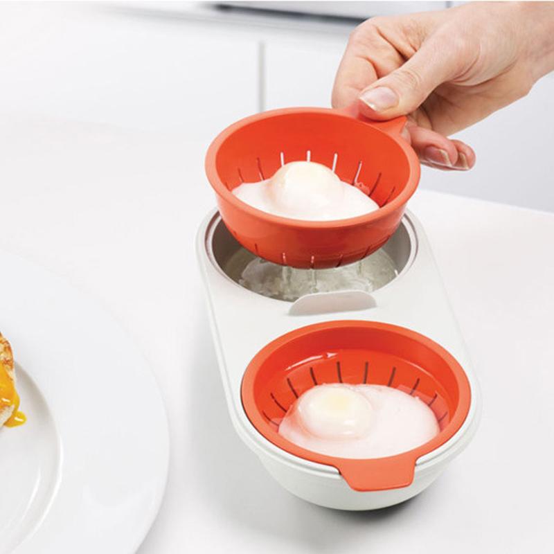 PERFECT POACH - MICROWAVABLE DOUBLE EGG POACHER