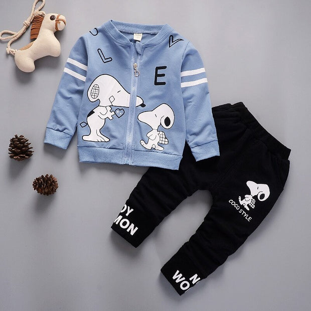 Spring Autumn Baby Clothing Sets Children Boys Tracksuits